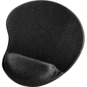 ISY - IMP 2000-1 - Ergonomische Muismat - Zwart - Memory Foam