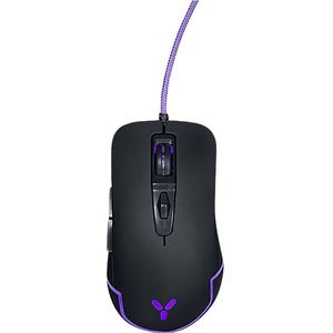 ISY Igm 1000-1 Gamingmuis Zwart/paars