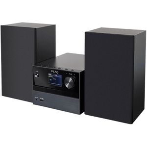 Peaq - Miniketen Dab+ - Hifi Systeem - Zwart - 30 Watt