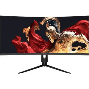 Peaq Gaming Monitor G341-cwqk 34" Wuqhd 165 Hz Curved (g341-cwqk)