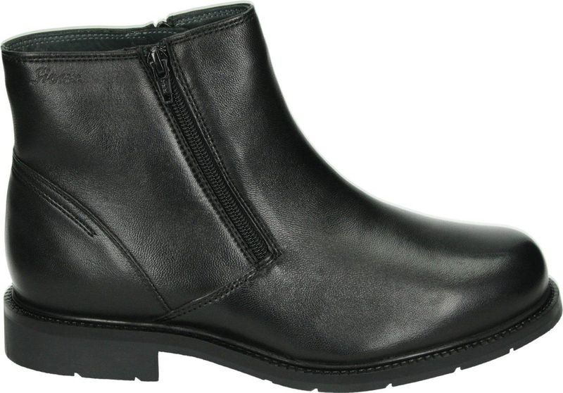 SIOUX - Magnus - Enkellaarsjes - Zwart - Leer