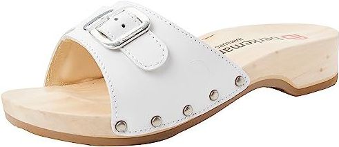 Berkemann Hamburg Slippers voor dames, wit wit wit 100, 42 EU