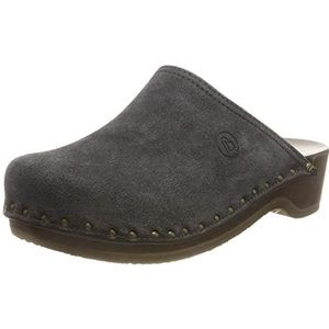 Berkemann Velours-Toeffler Clogs voor volwassenen, uniseks, blauw, 39.5 EU