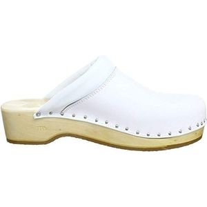 Berkemann Soft-Toeffler Clogs voor volwassenen, uniseks, wit wit wit 100, 41.5 EU