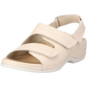 Berkemann 01015 Melbourne Wenkbrauw, damesklompen en slippers, beige-crème, 37.5 EU