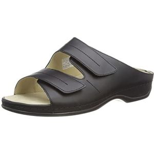 Berkemann Fedora (wasbaar) damessandalen, Zwart, 40 EU