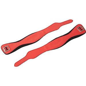 Berkemann Unisex verwisselbare riem berkilette houten schoen, rood/zwart, 43.5 EU