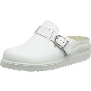 Berkemann Tec-Pro Toivo Clogs voor volwassenen, uniseks, wit, 40 EU