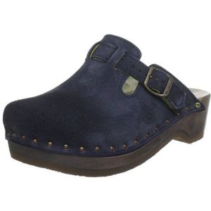 Berkemann Riemen-Toeffler Clogs voor volwassenen, uniseks, Blauw 396, 39.5 EU