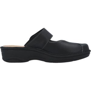 Berkemann Heliane zwart leren slippers / muitljes maat 35,5 - 03457-982 orthopedische schoenen