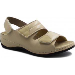 Berkemann Sofie beige leren sandalen 01020-725 UK 3,5 - EU 36