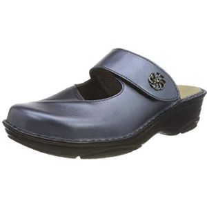 Berkemann Heliane slippers voor dames, blauw, 35.5 EU