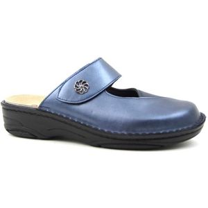Berkemann -Dames - blauw - pantoffels - maat 37