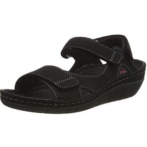 Berkemann Teri sandalen voor dames, zwart, 36.50 EU
