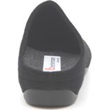 Berkemann - 01025 Pantoffels - Zwart - Textiel