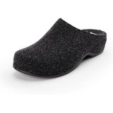 Berkemann - 01025 Pantoffels - Zwart - Textiel