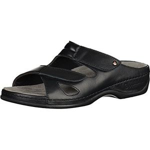 Berkemann Janna pantoffels voor dames, zwart zwart 906, 36 1/3 EU