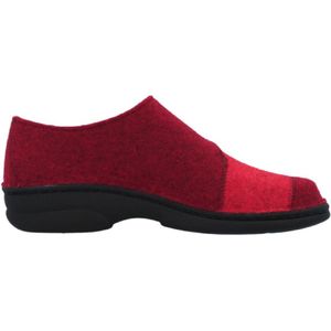 BERKEMANN - Jarla 03558-242 - Pantoffel - Rood - Wolvilt