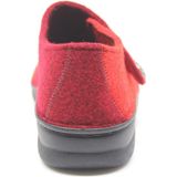 Berkemann - 03558 - Pantoffels - Rood - Patch Filz