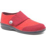 Berkemann - 03558 - Pantoffels - Rood - Patch Filz