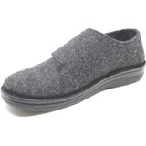 Berkemann 05727 937 donkergrijs vilt Pantoffels