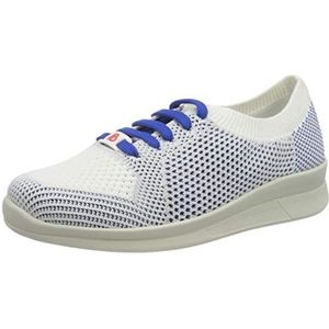 Berkemann dames eila sneakers, wit blauw, 42.50 EU