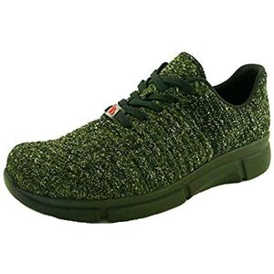 Berkemann Pinar Sneakers voor dames, Zwavelgeel zwart structuur, 34 2/3 EU