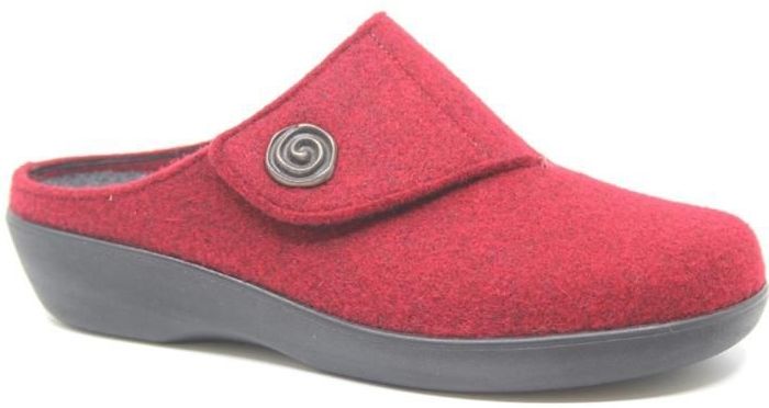 Berkemann Original - Teresa - Slippers - Rood - Orthopedisch