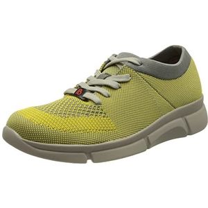 Berkemann Dames Allexis Sneaker, Signalgrau Gelb, 36 EU