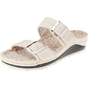 Berkemann Amea Rcycl Pantoffels voor dames, witgrijs., 39.5 EU