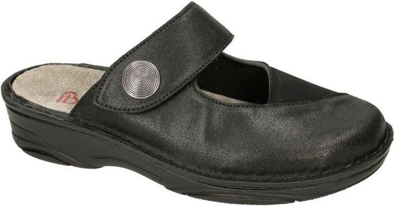 Berkemann -Dames - zwart - pantoffels - maat 36.5