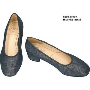 Ara -Dames - blauw donker - pumps & hakschoenen - maat 41