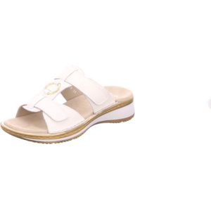 Ara 1229021 - Dames slippers - Kleur: Wit/beige - Maat: 41