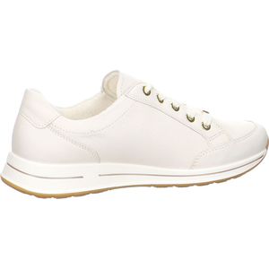 ARA Lissabon Slipper Sneakers voor dames, Crème 12 24801 97, 38.5 EU Breed