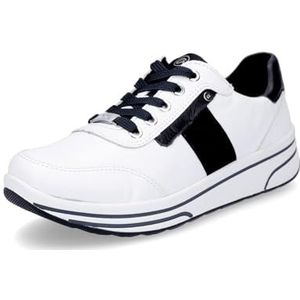 ARA Sapporo Sneakers voor dames, wit, blauw, 38.5 EU Breed