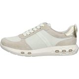 ARA Jumper Sneakers voor dames, Shell, Cream, Platin, 38 EU, Shell Cream Platina, 38 EU Breed