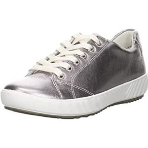 ARA Dames Sneaker Low 12-13640, zilver, 41.5 EU Breed