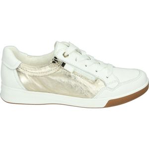 Ara 1234423 - Lage sneakersDames sneakers - Kleur: Wit/beige - Maat: 35