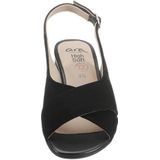 Ara - 12-25605-01 - Sandalette - Zwart - Suède - H-Wijdte