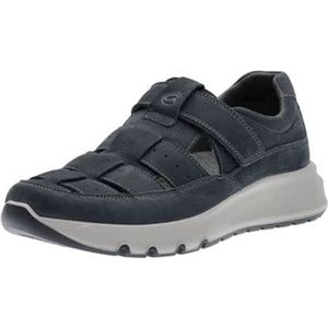 Ara Ara Herren Leder Slipper blau Slipper