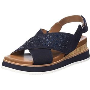 ara Valencia damessandalen, blauw, 38 EU, blauw, 38 EU