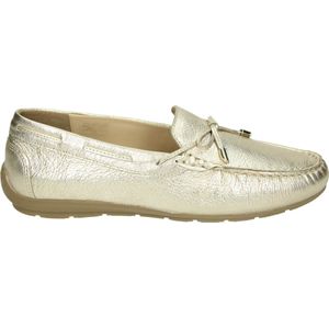 ara Dames slipper schoenen Alabama mocassin glad leer vrije tijd elegant slip-ons Uni Alabama mocassin beige leer, platinum, 38 EU