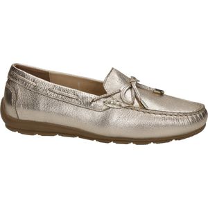 ara Dames slipper schoenen Alabama mocassin glad leer vrije tijd elegant slip-ons Uni Alabama mocassin beige leer, platinum, 43 EU