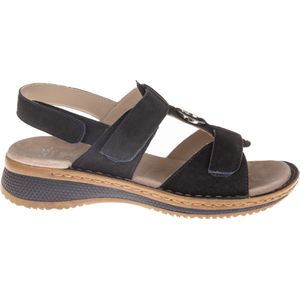 Ara - 12-29001-02 - Sandaal - Blauw - Nubuck - Klittenbandsluiting