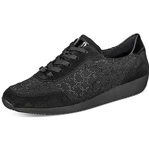 ARA Lissabon Sneakers voor dames, zwart, 37.5 EU