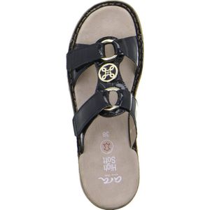 ARA Hawaii slippers voor dames, zwart 12 29003 01, 40 EU