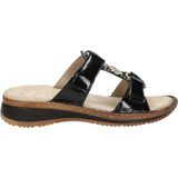 ARA - Hawaii - Slippers - Blauw - Bovenmateriaal: Suède - Binnenmateriaal: Leer