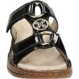 ARA - Hawaii - Slippers - Blauw - Bovenmateriaal: Suède - Binnenmateriaal: Leer