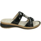 ARA - Hawaii - Slippers - Blauw - Bovenmateriaal: Suède - Binnenmateriaal: Leer