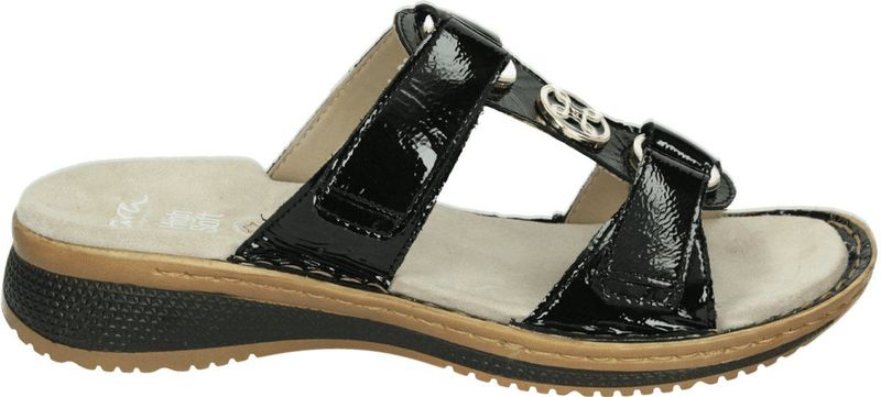 ARA - Hawaii - Slippers - Blauw - Bovenmateriaal: Suède - Binnenmateriaal: Leer